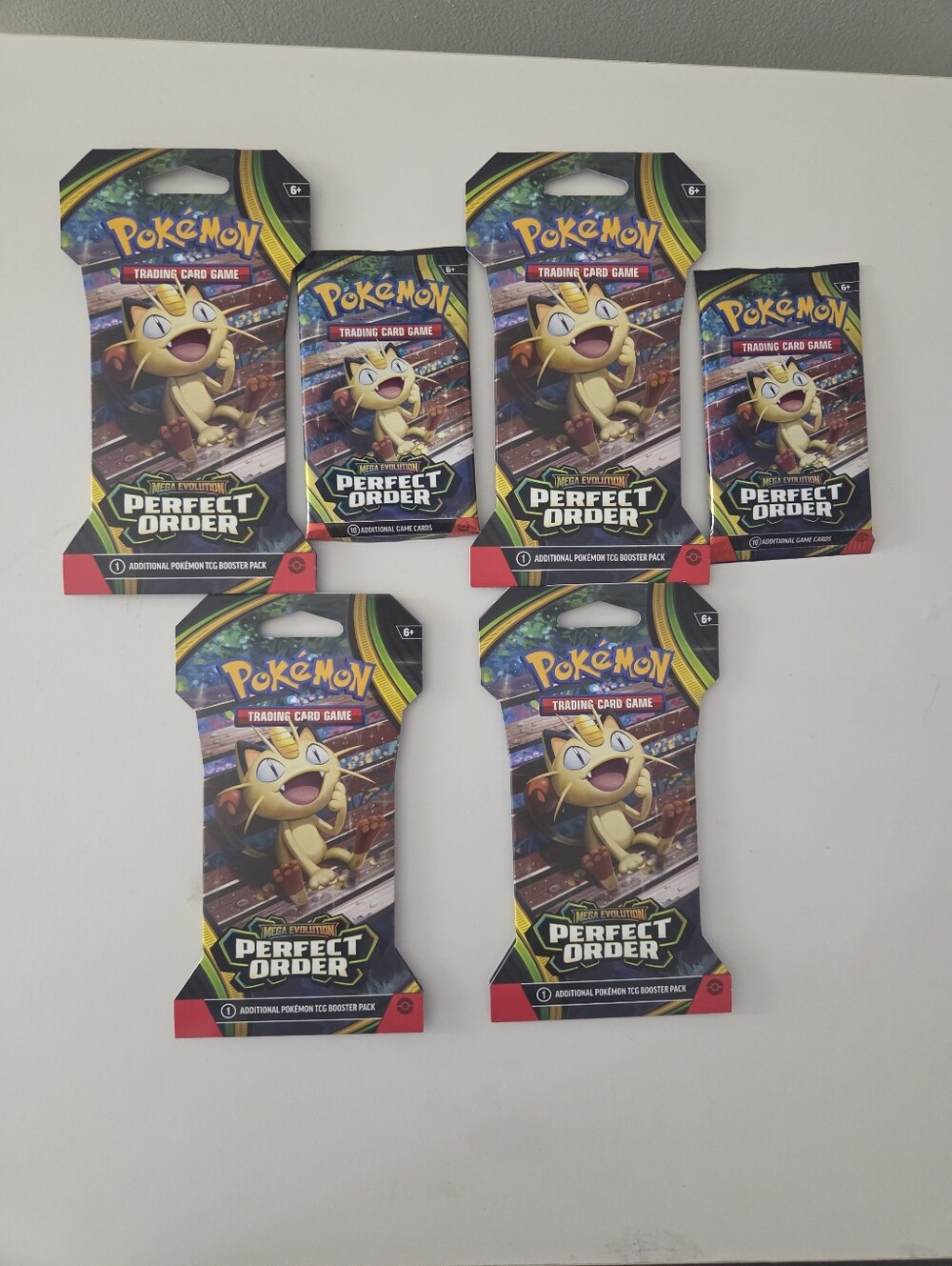 Pokémon TCG Mega Evolution: Perfect Order Booster Pack - 6 Packs